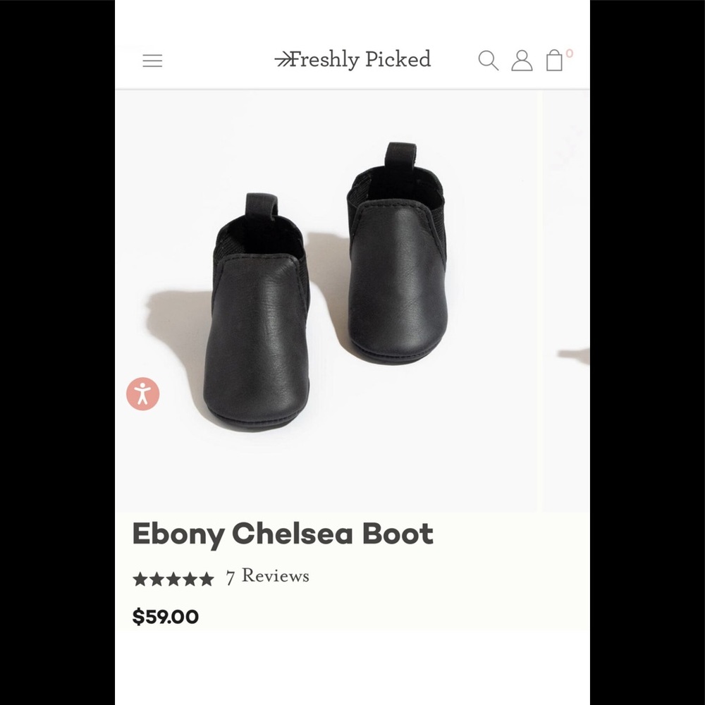 freshly picked  baby shoes